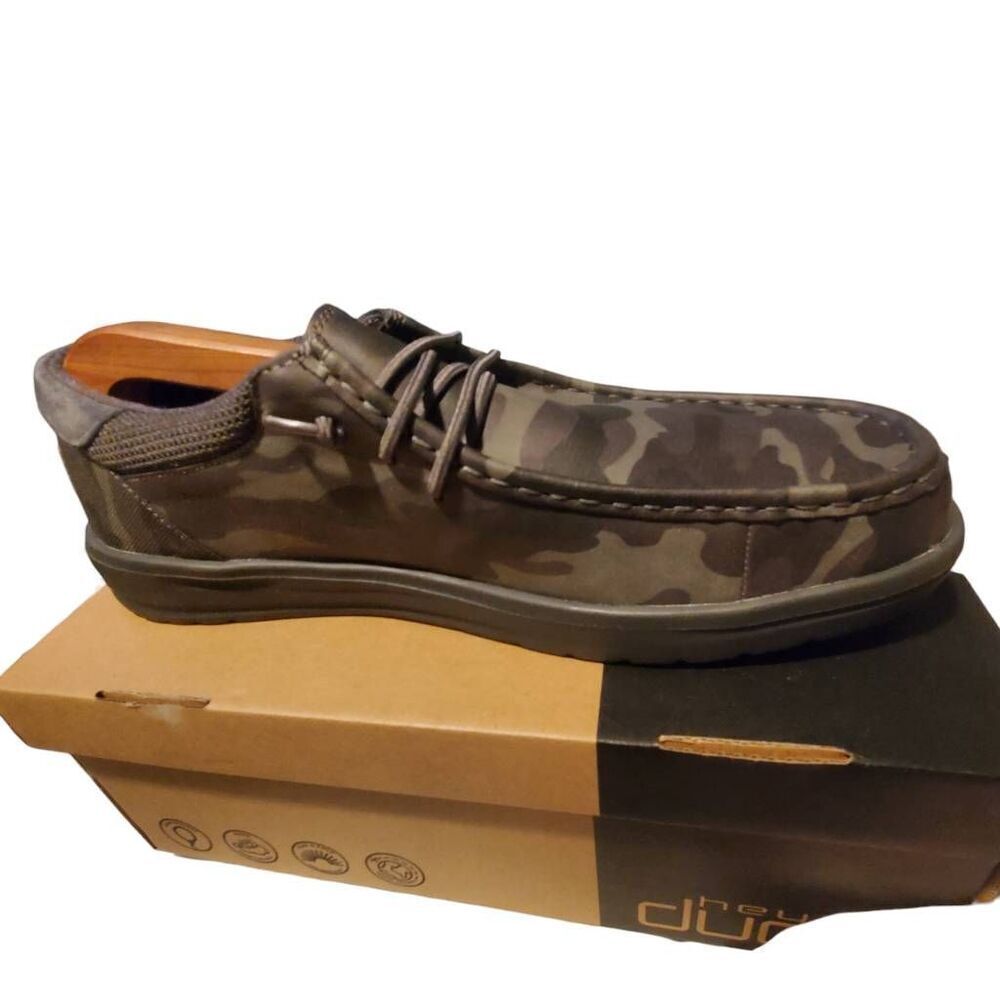 Amputee SINGLE LEFT SHOE ONLY Hey Dude Artic Camo Size 13